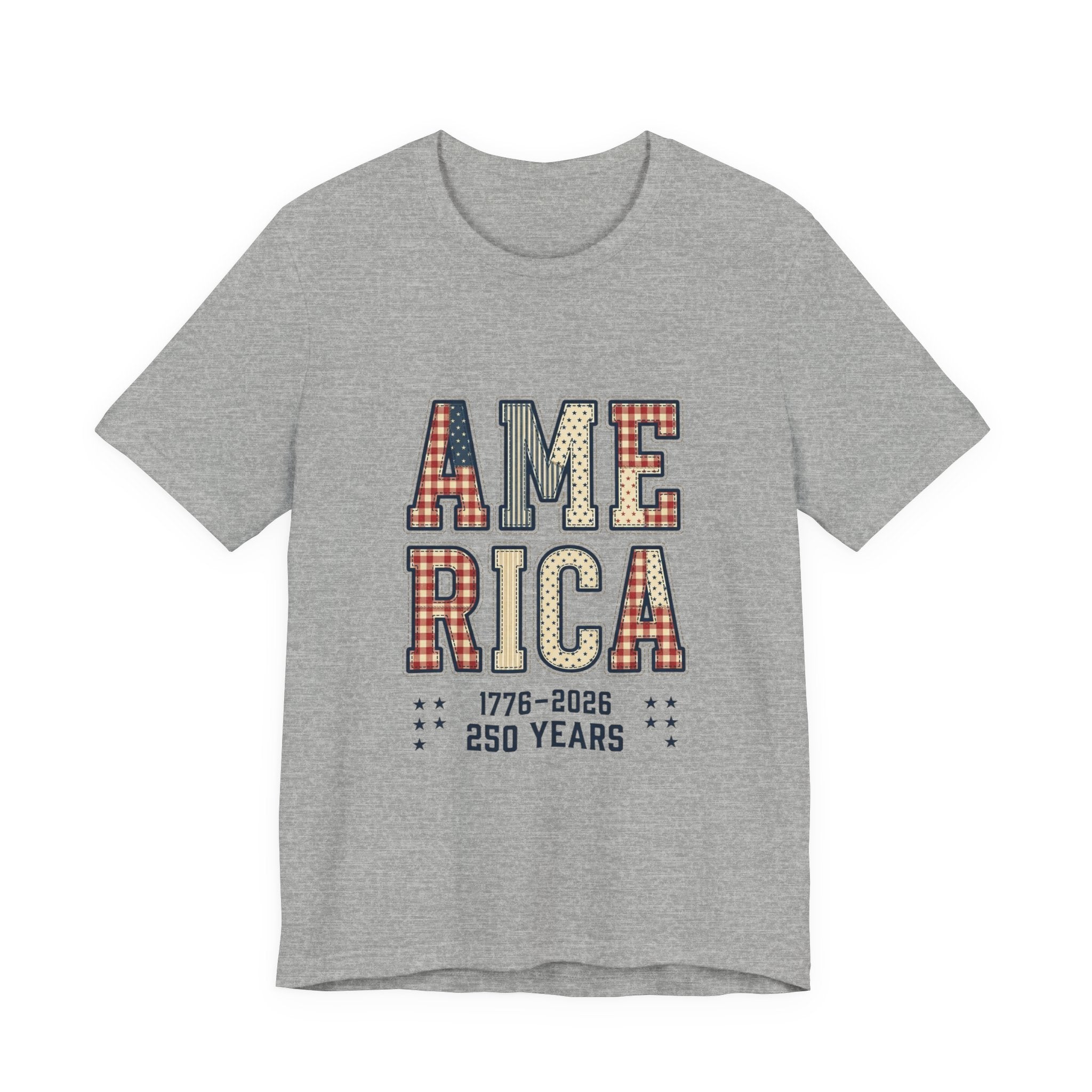 America 1776-2026 250 Years T-Shirt | 4th of July Anniversary Patriotic Tee