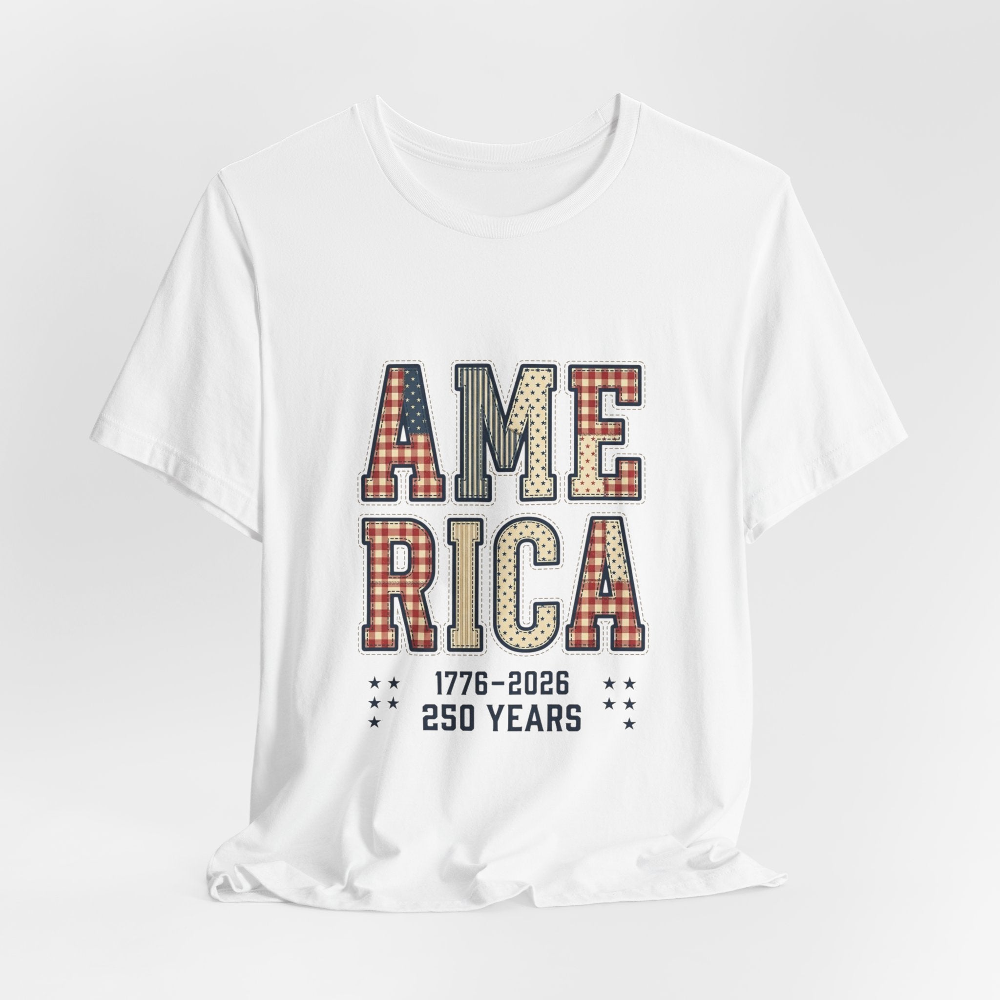 America 1776-2026 250 Years T-Shirt | 4th of July Anniversary Patriotic Tee
