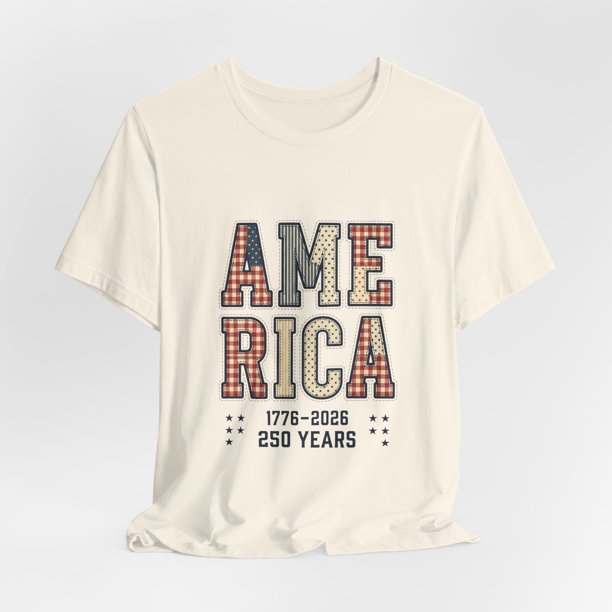 America 1776-2026 250 Years T-Shirt | 4th of July Anniversary Patriotic Tee