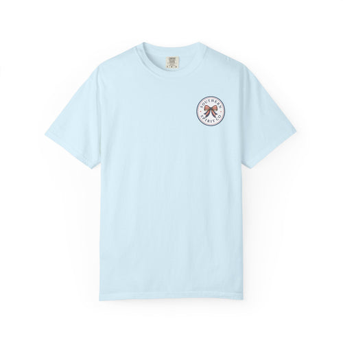 Made in America T-Shirt — Patriotic Bow Graphic Tee